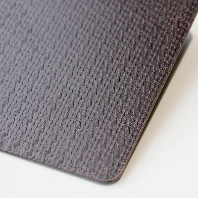 304 316 Retro Bruin kleur Gedrukt metaalplaat voor decoratief Textuurd roestvrij staal plaat Project
